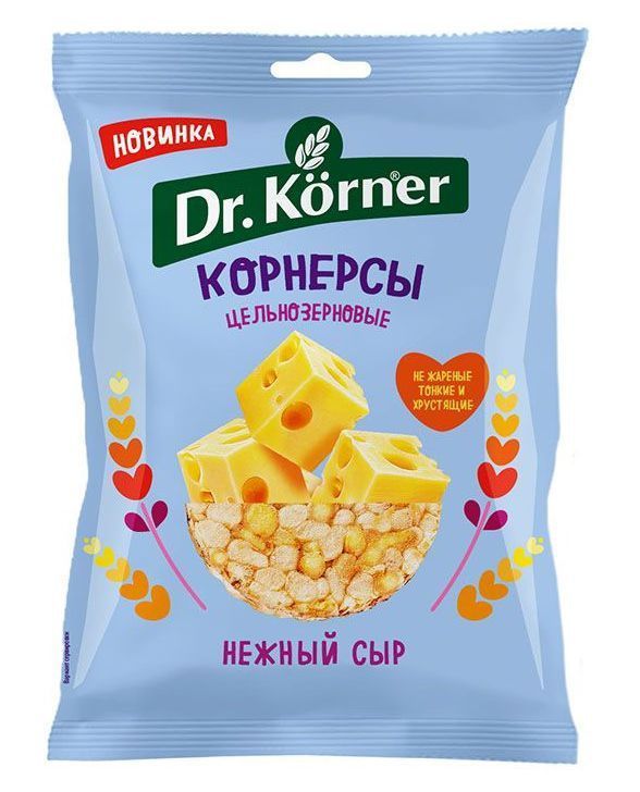 Др.корнер чипсы 50г рис-кукур- сыр