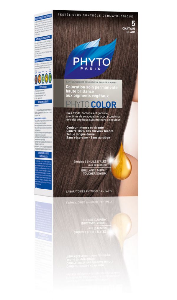 Фитосольба краска для волос 5 светлый шатен 9843