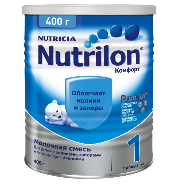Нутрилон молочная смесь 1 комфорт 400г