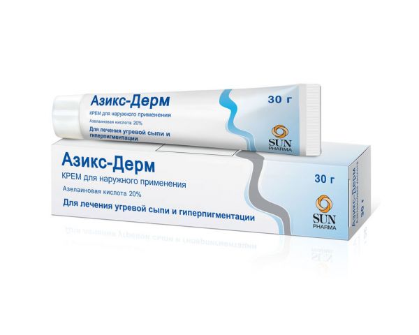 Азикс-дерм 20% 30г крем