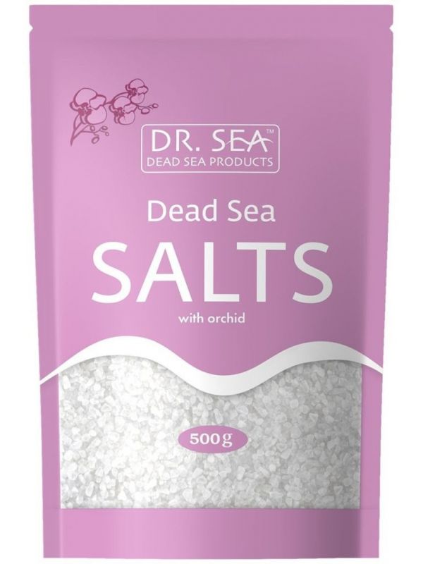 Доктор море соль мертвого моря с экстрактом орхидеи 500г 1668