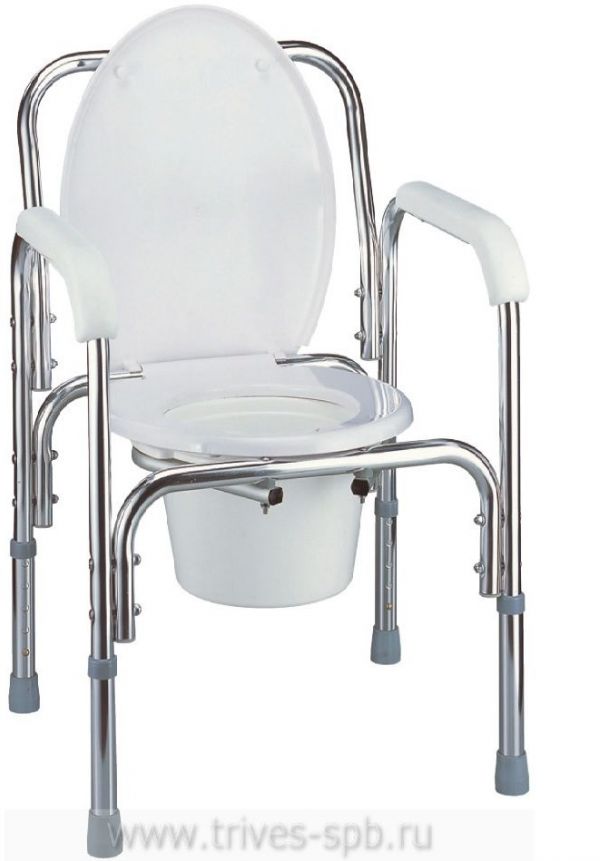Кресло-туалет со спинкой tn-401