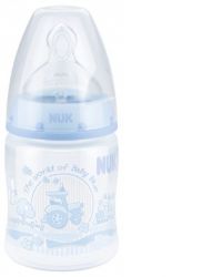 Нук бутылочка для кормления 150мл baby blue сил.соска с 0 мес. 10743284 (MAPA GMBH)