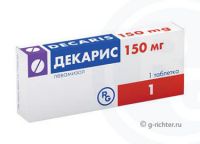 Декарис 150мг таблетки №1 (GEDEON RICHTER PLC.)