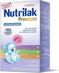 Нутрилак молочная смесь премиум 350г безлактозный с рождения (NUTRICIA B.V.)