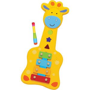 Лабби игрушка музыкальная ксилофон жираф 6517