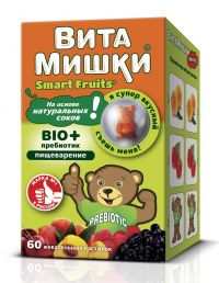 Кидс формула витамишки bio+ пастилки жевательные №60 (SANTA CRUZ NUTRITIONALS)