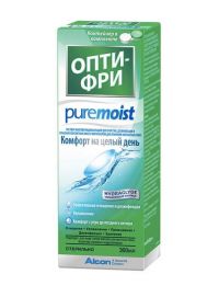Раствор для линз опти-фри pure moist 300мл №1 флакон (ALCON)