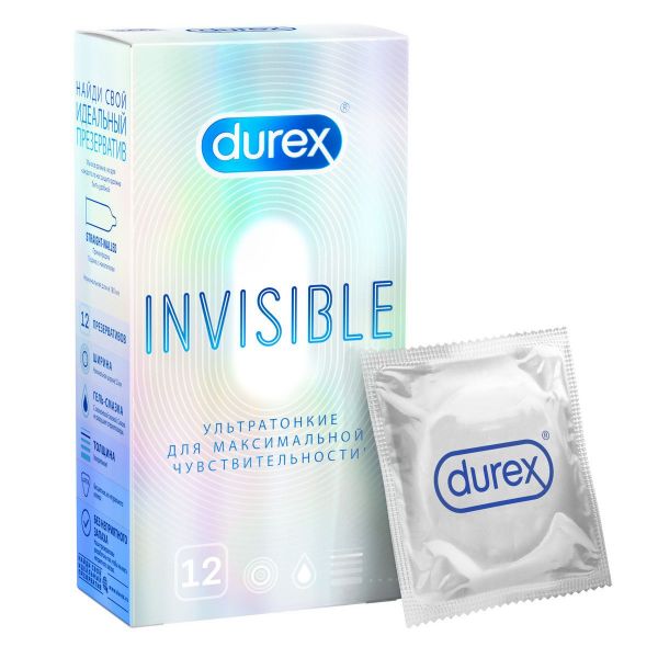 Презерватив durex №12 invisible