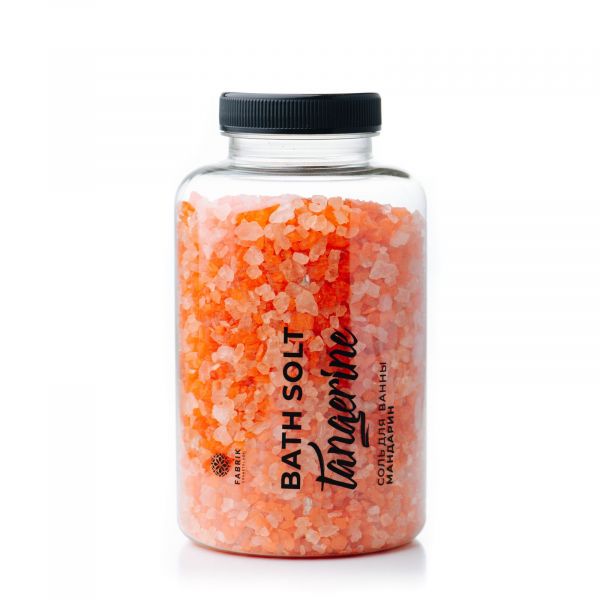 Фабрик косметолоджи соль для ванны 500г мандарин