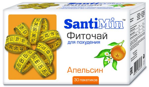 Сантимин для похудения фиточай №30 ф/п. апельсин