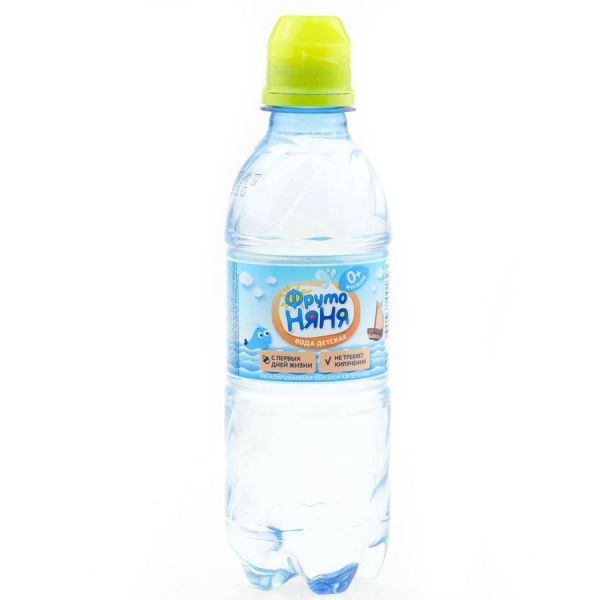 Фрутоняня вода питьевая детская 0.33л негазированная