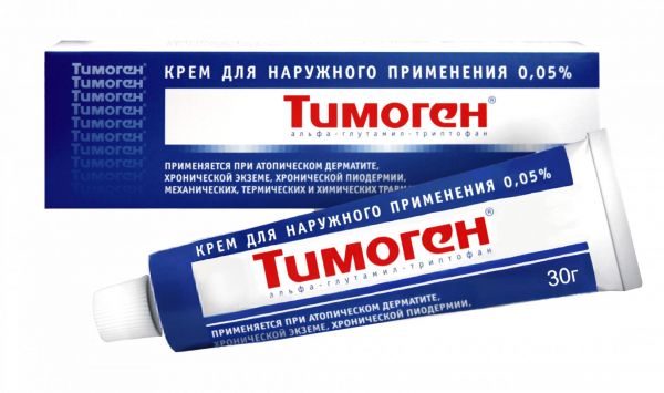 Тимоген 0.05% 30г крем для наружного применения. №1 туба