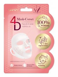 Шери маска-бандаж 4d 35г с пробиотиком (AJU COSMETIC CO LTD)