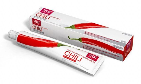 Сплат зубная паста special chili 75мл отбеливающ