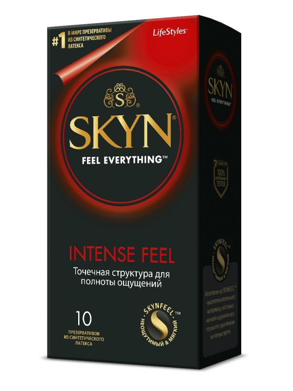 Презерватив skyn intense feel №10 текстурированные