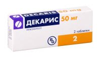 Декарис 50мг таблетки №2 (GEDEON RICHTER ROMANIA S.A._2)