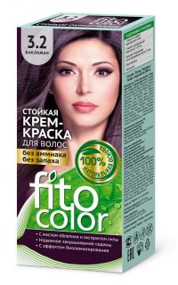 Фитоколор крем-краска для волос 115мл тон 3,2 баклажан 4834 (ФИТОКОСМЕТИК ООО)