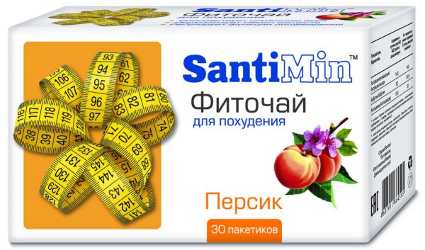 Сантимин для похудения фиточай №30 ф/п. персик