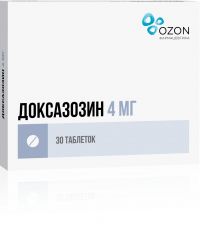 Доксазозин 4мг таблетки №30 (ОЗОН ООО_2)
