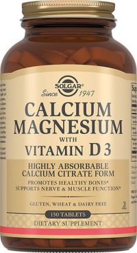 Солгар кальций+магний с витамином d3 таб. №150 (SOLGAR VITAMIN AND HERB)