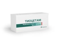 Тиоцетам таб.п/об.пл. №60 (ОЗОН ООО)