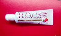 Рокс зубная паста кидс 45г малина клубника 4-7 лет *2 уп. (PONZINI S.P.A.)