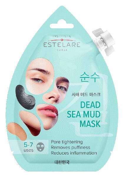 Эстеларе маска для лица 20мл с грязью мертвого моря успокаив.
