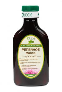 Олеос репейное масло для волос 100мл крапива (ОЛЕОС ООО)