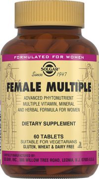 Солгар мультивитаминный и минеральный комплекс для женщин таблетки №60 (SOLGAR VITAMIN AND HERB)