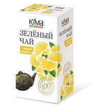 Кима чай зелёный байховый листовой высшего сорта 75 с цедрой лимона (ФИРМА КИМА ООО)