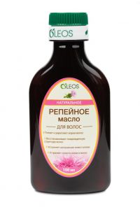 Олеос репейное масло для волос 100мл (ОЛЕОС ООО)