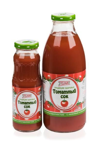 Сок томатный 250мл стэлмас тм