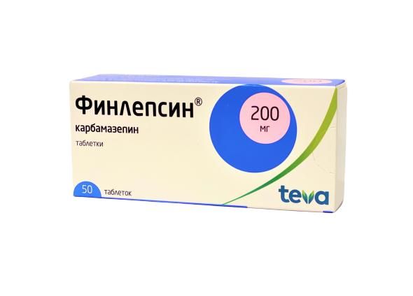 Финлепсин 200мг таблетки №50 (Teva operations poland sp z.o.o.)