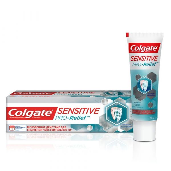Колгейт зубная паста sensitive pro-relief 75мл