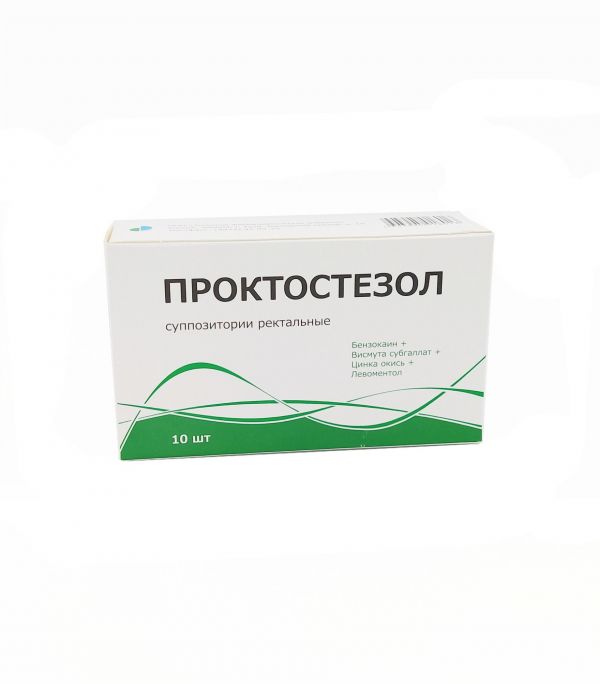 Проктостезол супп. №10