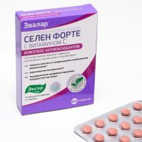 Селен форте с витамином с таблетки №60 (ЭВАЛАР ЗАО)