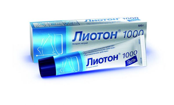 Лиотон 1000 100г гель д/пр.наружн. №1 туба
