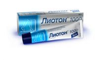 Лиотон 1000 50г гель для наружного применения. №1 туба (MENARINI LABORATORIOS S.A.)