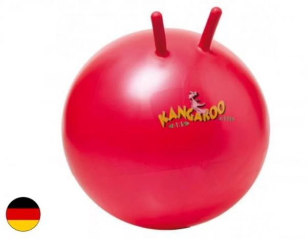 Мяч для лфк детский 45см кенгуру 310602 красный