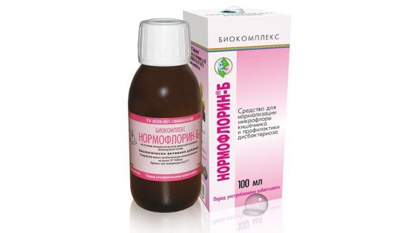 Нормофлорин-б биокомплекс 100мл конц-т жидк. №1 фл.