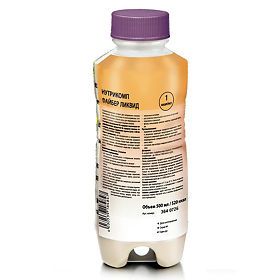 Нутрикомп файбер ликвид 500мл смесь жидкая для энтерального питания №1 бутылка нейтральный вкус