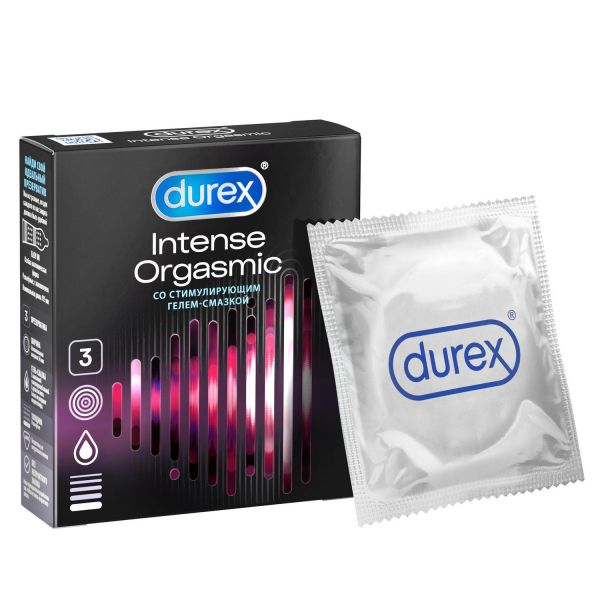 Презерватив durex №3 intense orgasmic