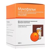 Мукофальк 300г гран.д/суспензия для приёма внутрь банка апельсин (MADAUS GMBH)
