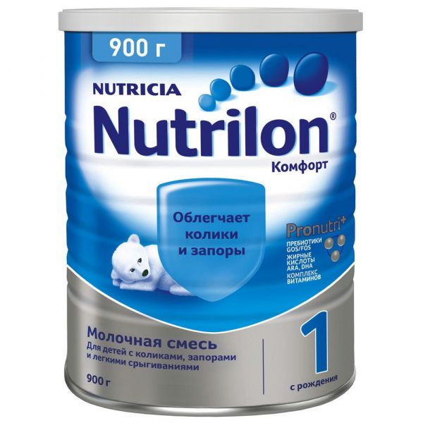 Нутрилон молочная смесь 1 комфорт 900г