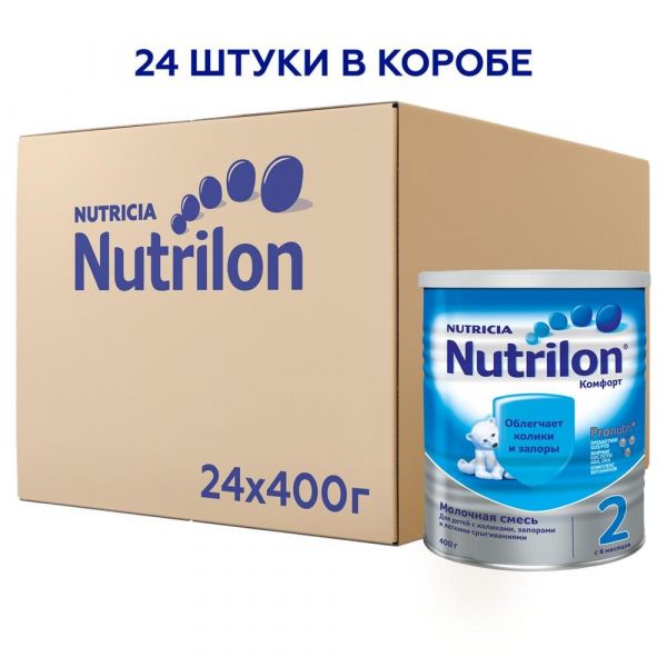 Нутрилон молочная смесь 2 комфорт 400г (Нутриция ооо)