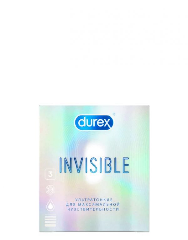 Презерватив durex №3 invisible doodle ультратонк