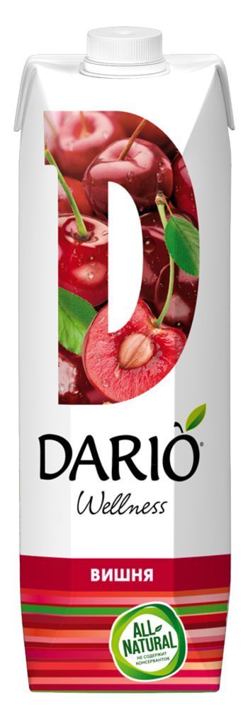 Дарио велнес нектар 0,95л вишневый