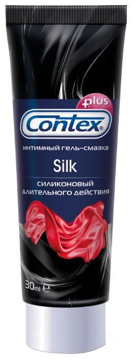 Гель смазка contex 30мл silk