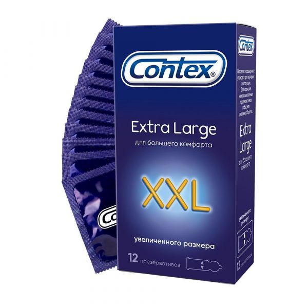 Презерватив contex №12 xxl extra larg